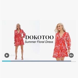 Floral Flowy Mini Dress